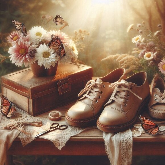 ASSORTMENT OF CHILDREN'S FOOTWEAR IN VARIOUS STYLES AND SIZES FOR ALL OCCASSIONS - Picture 1 of 1